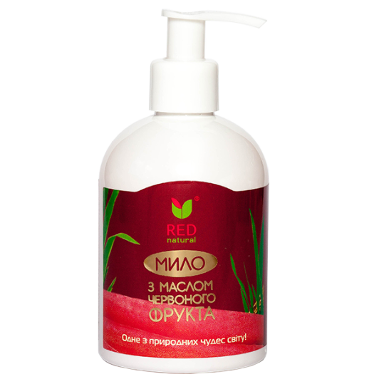 Мыло жидкое “Red Natural” c&nbsp;Маслом Красного Фрукта (250&nbsp;мл)