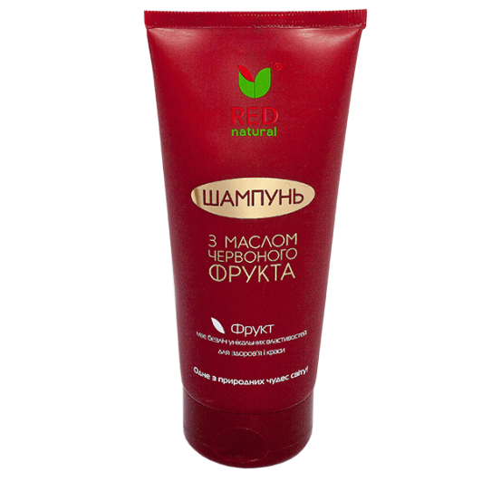 Shampoo "Red Natural" with Red Fruit Oil (200 ml)